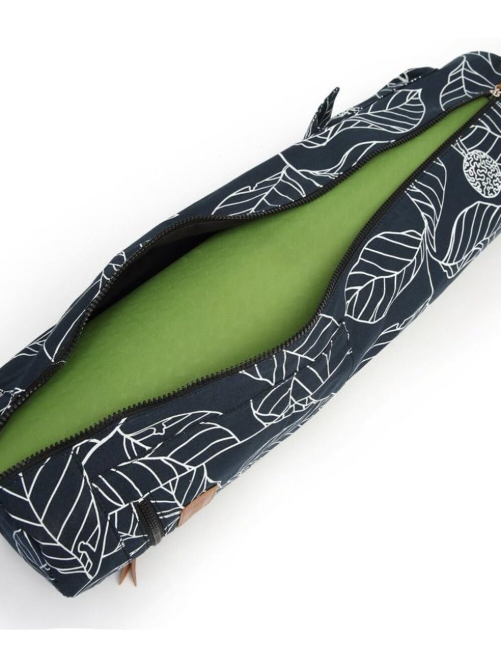 Canvas Yoga Mat Bag with Adjustable Strap & Pockets, Full-Zip Travel Gym Tote fo - Picture 6 of 8